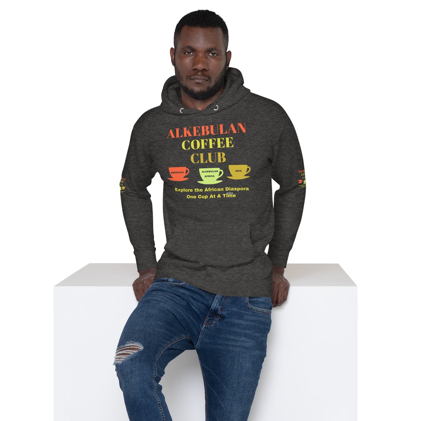ALKEBULAN COFFEE CLUB LOGO Unisex Hoodie by SobG Designs