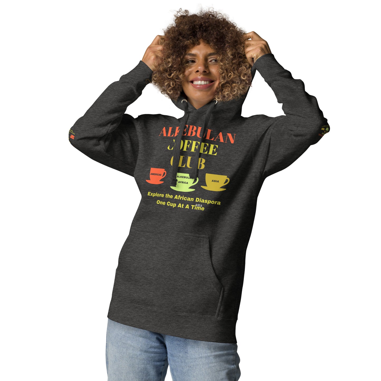 ALKEBULAN COFFEE CLUB LOGO Unisex Hoodie by SobG Designs