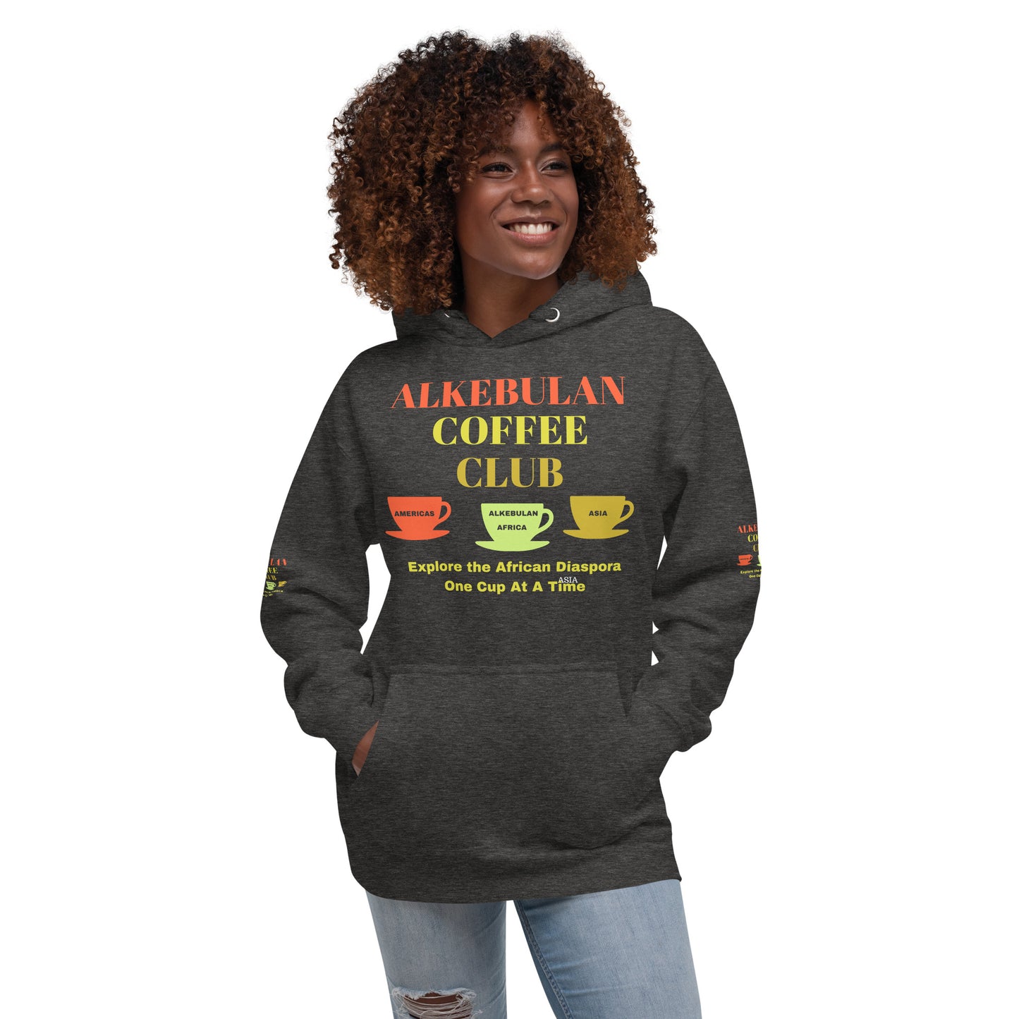 ALKEBULAN COFFEE CLUB LOGO Unisex Hoodie by SobG Designs