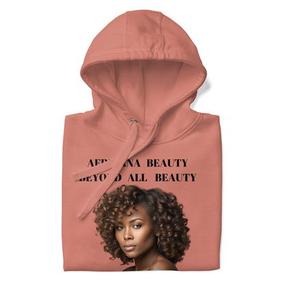 AFRICANA BEAUTY BEYOND ALL BEAUTY Unisex Hoodie by SobG Designs