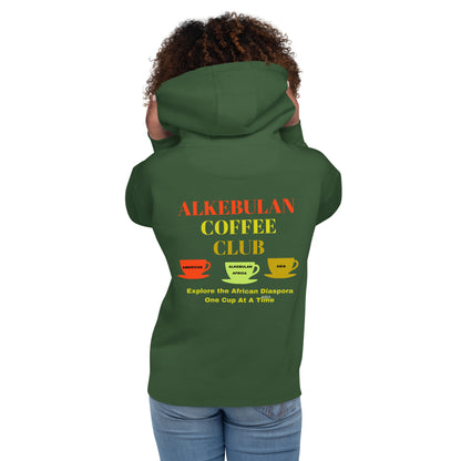 ALKEBULAN COFFEE CLUB LOGO Unisex Hoodie by SobG Designs