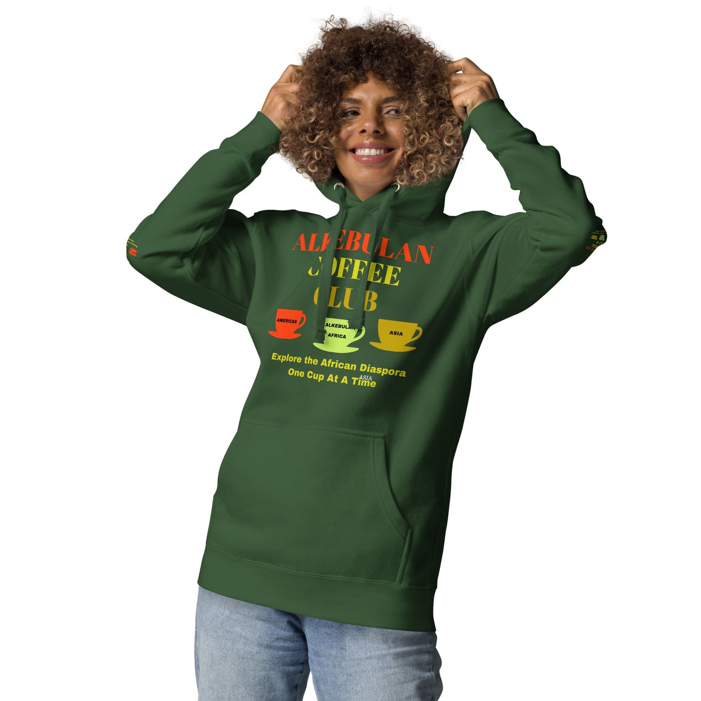 ALKEBULAN COFFEE CLUB LOGO Unisex Hoodie by SobG Designs