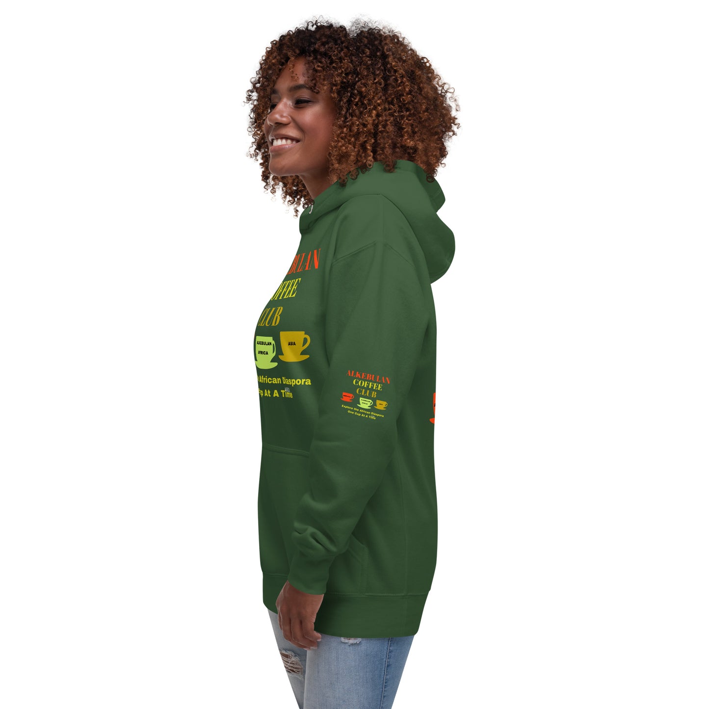ALKEBULAN COFFEE CLUB LOGO Unisex Hoodie by SobG Designs