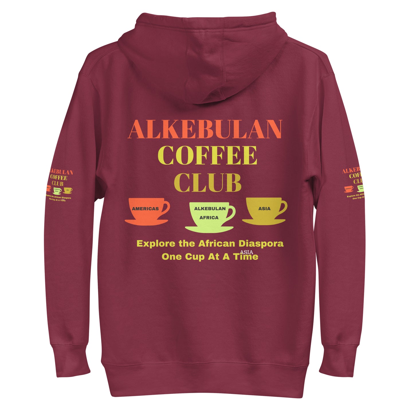 ALKEBULAN COFFEE CLUB LOGO Unisex Hoodie by SobG Designs