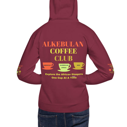 ALKEBULAN COFFEE CLUB LOGO Unisex Hoodie by SobG Designs