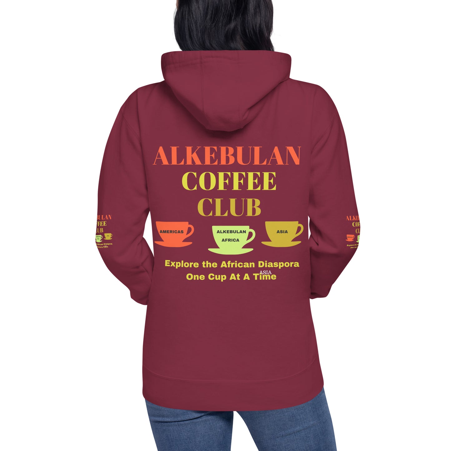 ALKEBULAN COFFEE CLUB LOGO Unisex Hoodie by SobG Designs