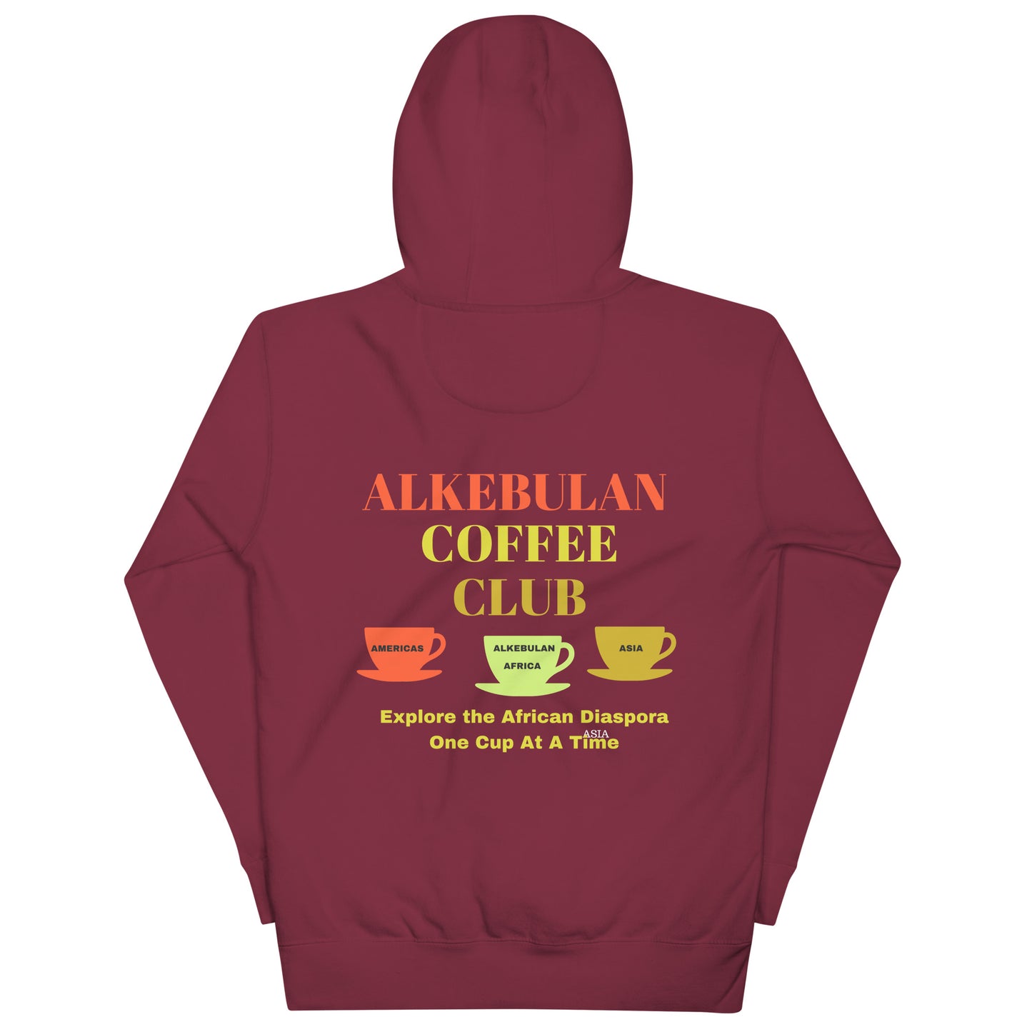 ALKEBULAN COFFEE CLUB LOGO Unisex Hoodie by SobG Designs