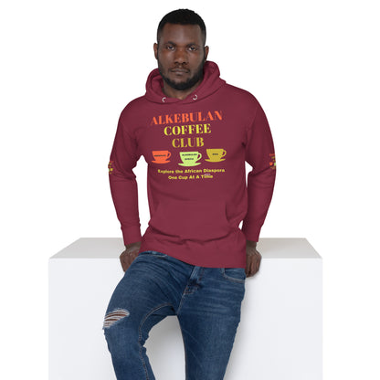 ALKEBULAN COFFEE CLUB LOGO Unisex Hoodie by SobG Designs