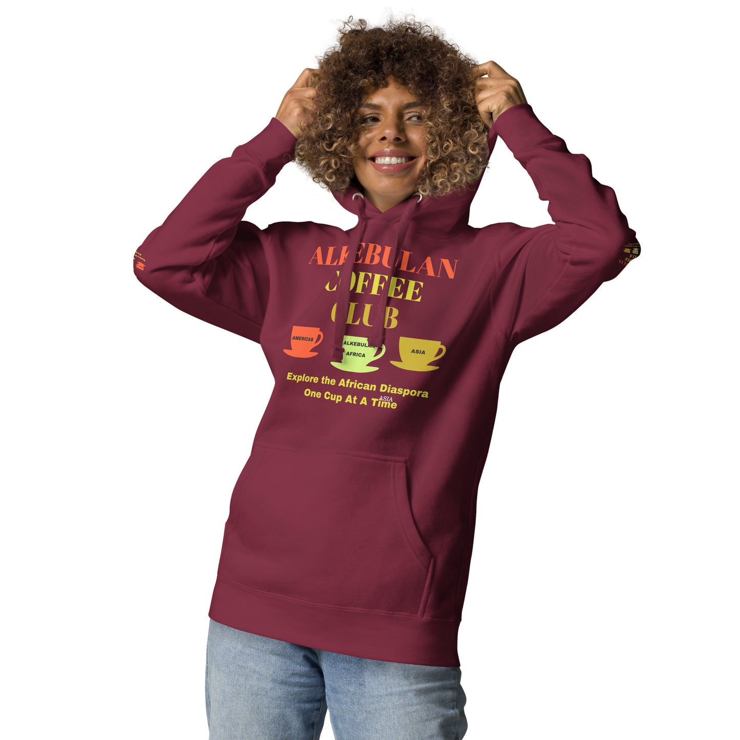 ALKEBULAN COFFEE CLUB LOGO Unisex Hoodie by SobG Designs