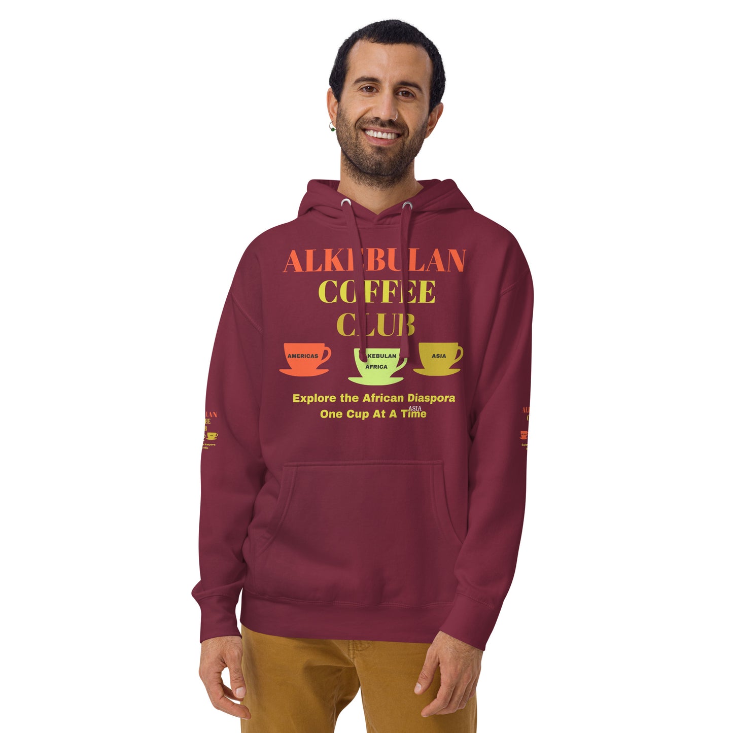 ALKEBULAN COFFEE CLUB LOGO Unisex Hoodie by SobG Designs