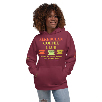 ALKEBULAN COFFEE CLUB LOGO Unisex Hoodie by SobG Designs