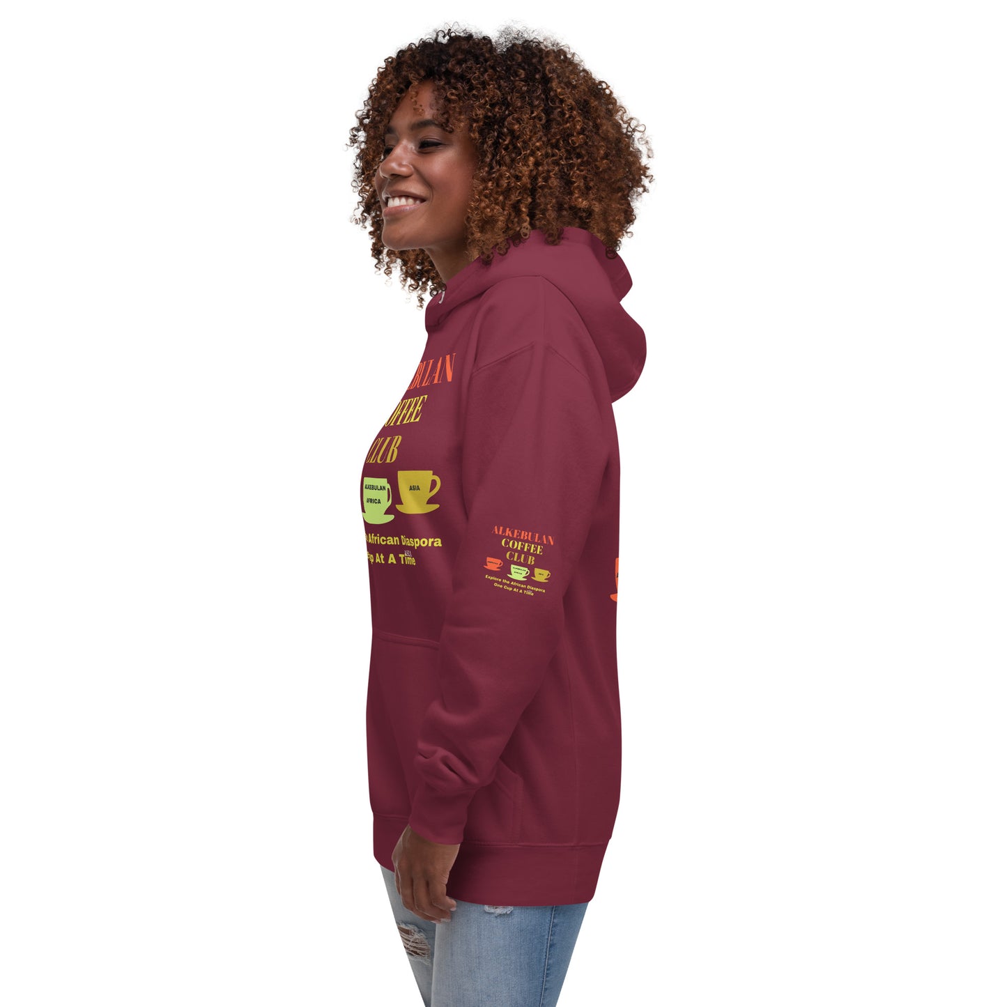 ALKEBULAN COFFEE CLUB LOGO Unisex Hoodie by SobG Designs
