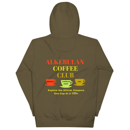 ALKEBULAN COFFEE CLUB LOGO Unisex Hoodie by SobG Designs