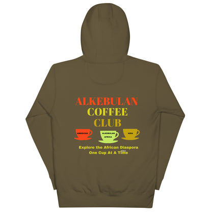 ALKEBULAN COFFEE CLUB LOGO Unisex Hoodie by SobG Designs