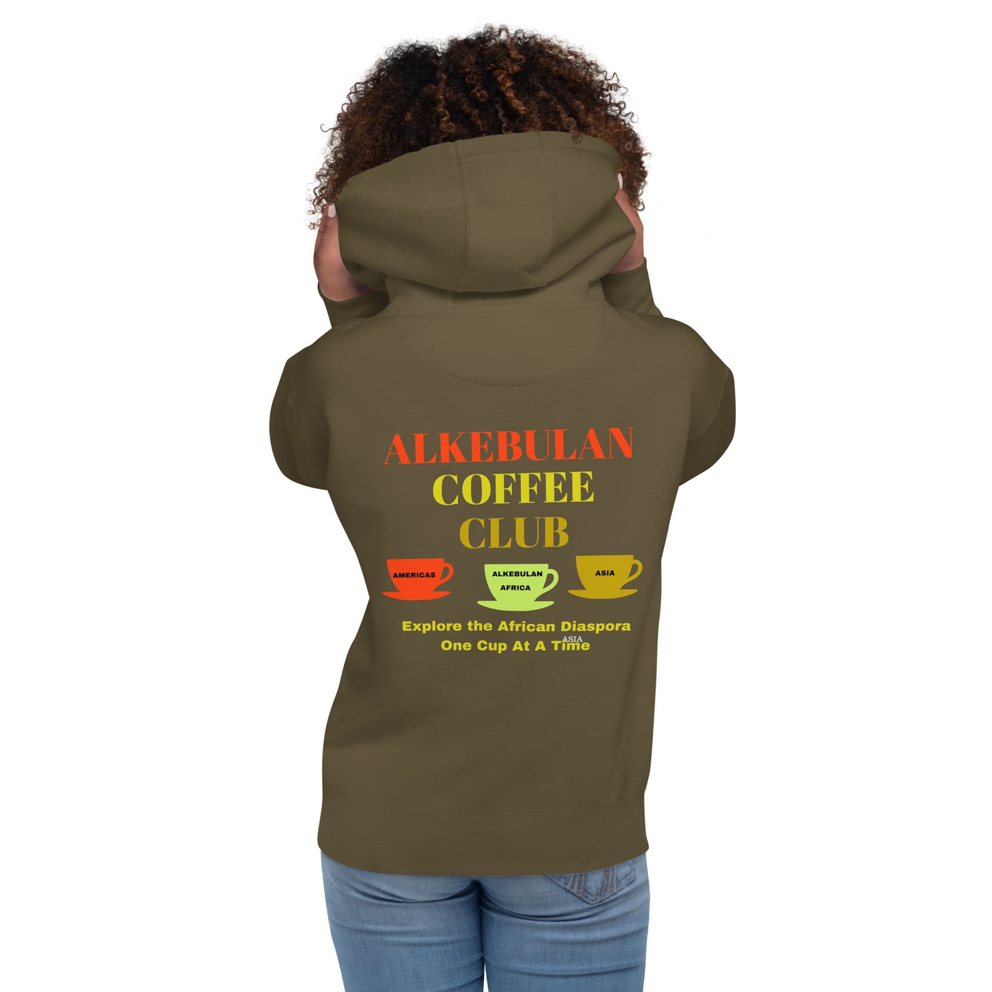 ALKEBULAN COFFEE CLUB LOGO Unisex Hoodie by SobG Designs