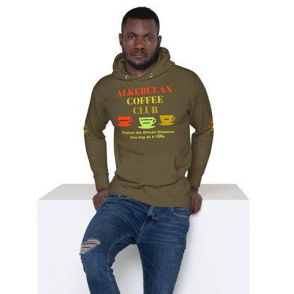 ALKEBULAN COFFEE CLUB LOGO Unisex Hoodie by SobG Designs