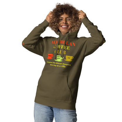 ALKEBULAN COFFEE CLUB LOGO Unisex Hoodie by SobG Designs