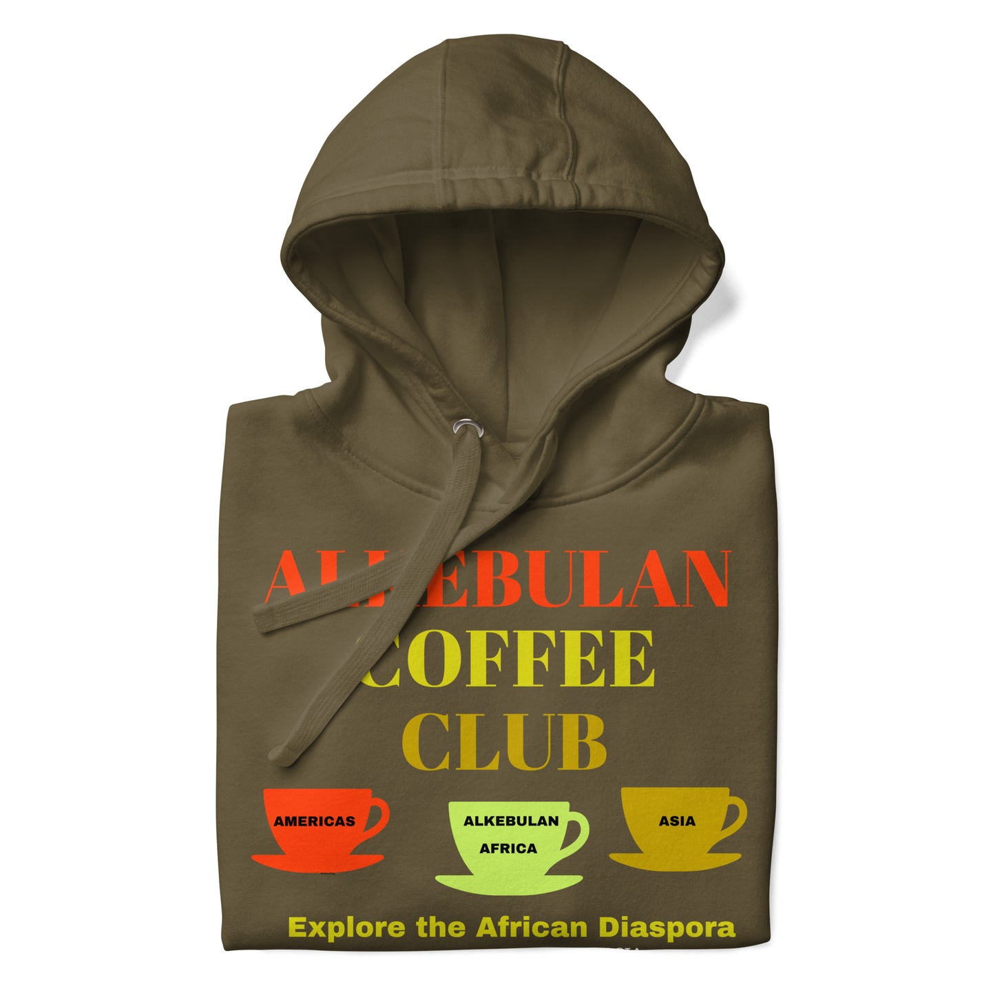 ALKEBULAN COFFEE CLUB LOGO Unisex Hoodie by SobG Designs