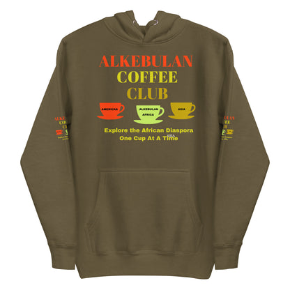 ALKEBULAN COFFEE CLUB LOGO Unisex Hoodie by SobG Designs