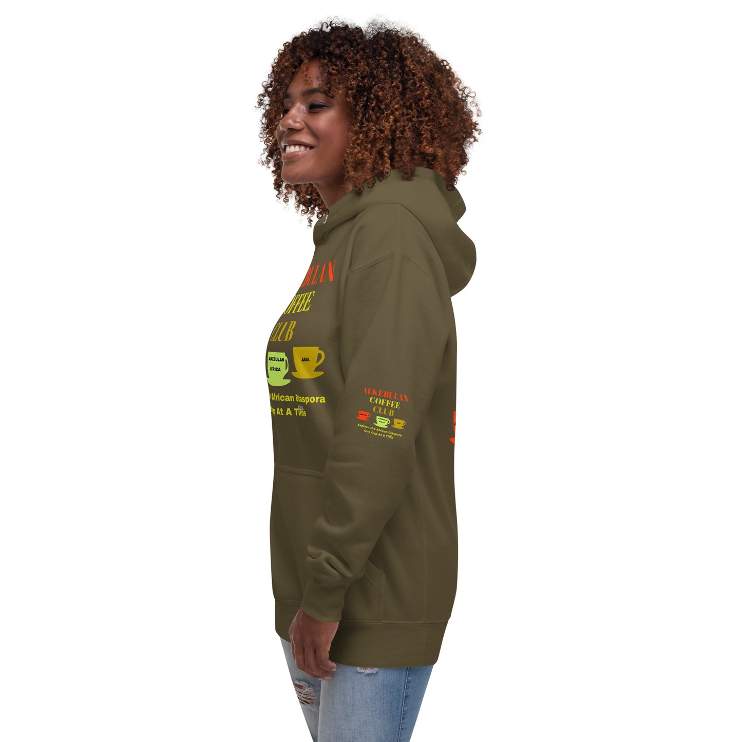 ALKEBULAN COFFEE CLUB LOGO Unisex Hoodie by SobG Designs