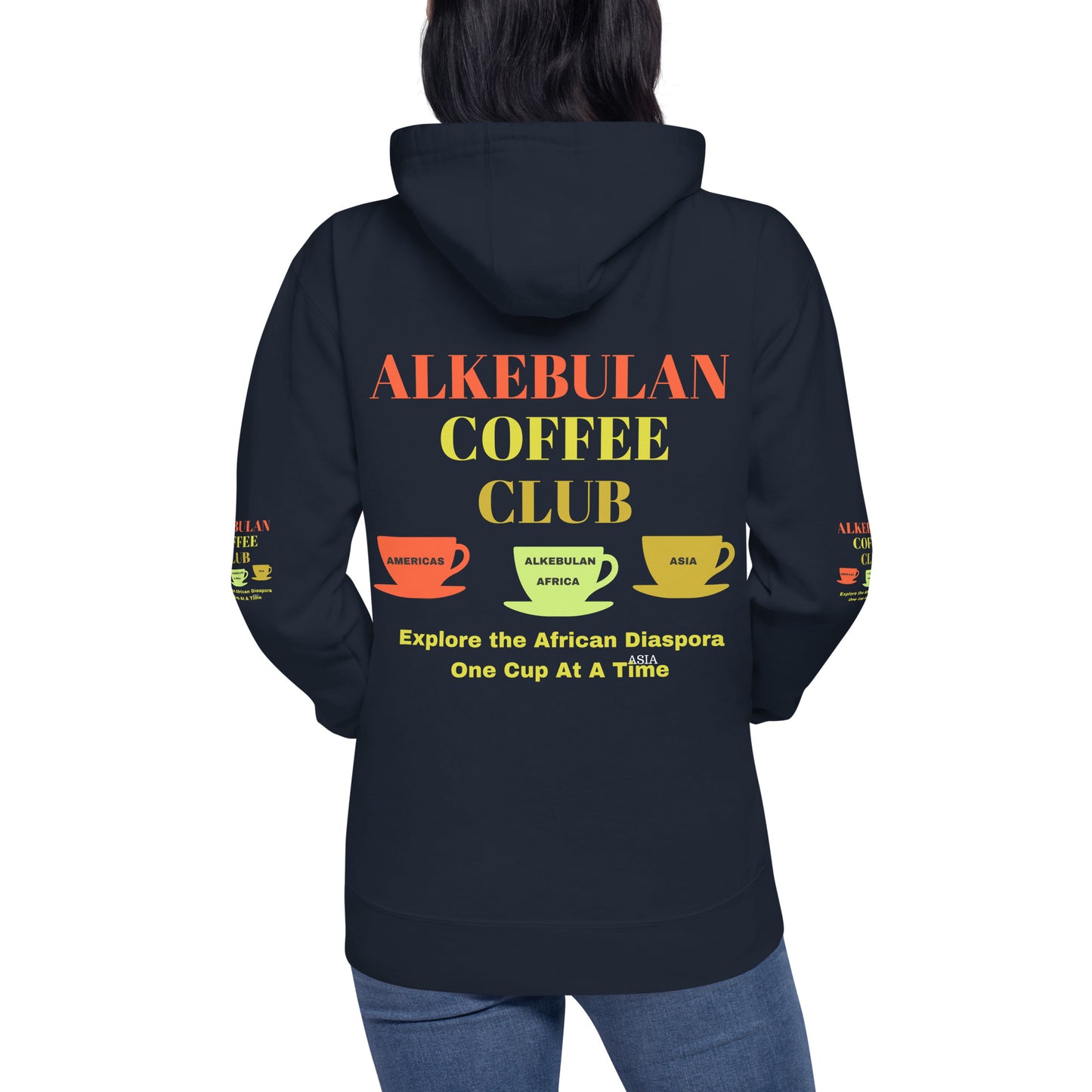 ALKEBULAN COFFEE CLUB LOGO Unisex Hoodie by SobG Designs