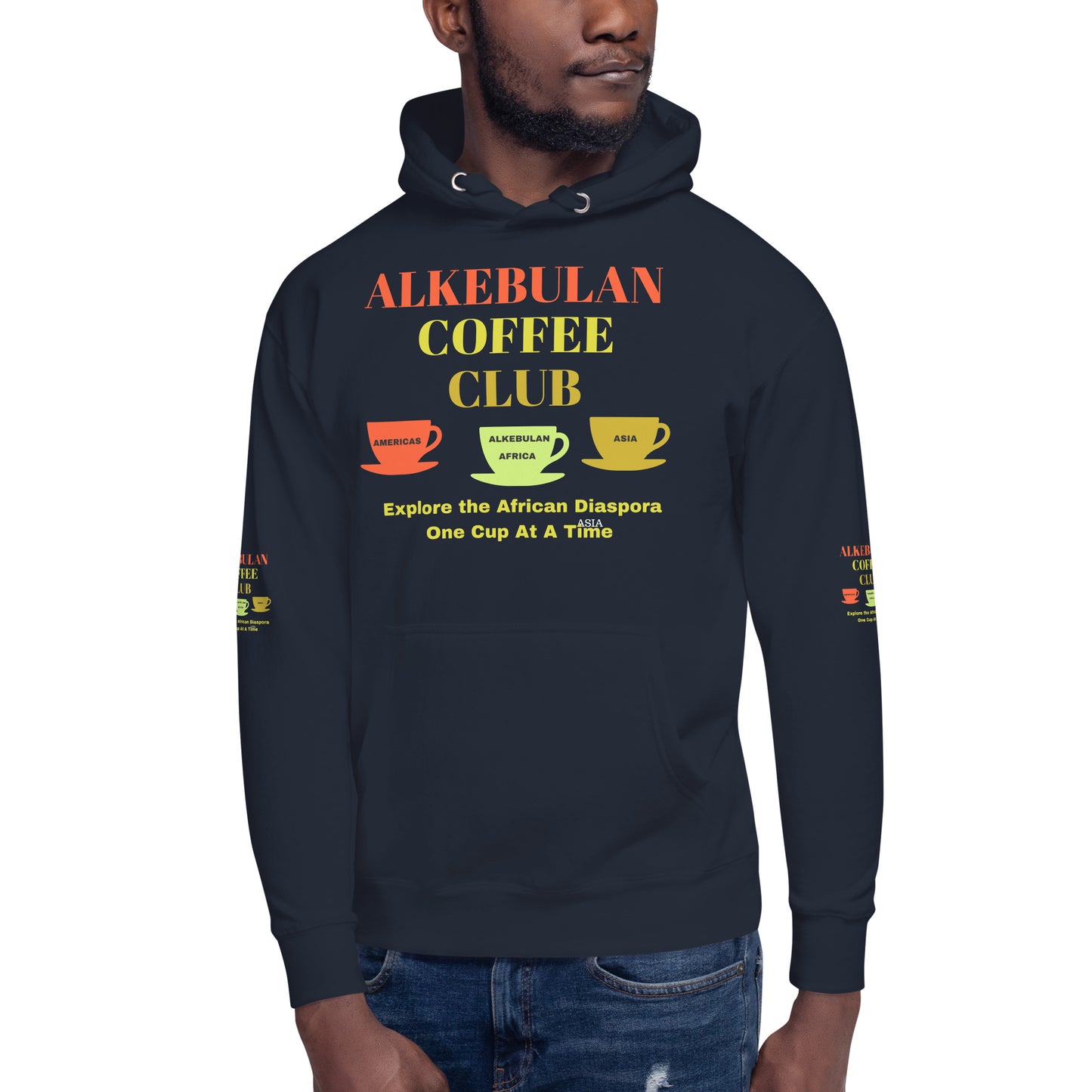 ALKEBULAN COFFEE CLUB LOGO Unisex Hoodie by SobG Designs