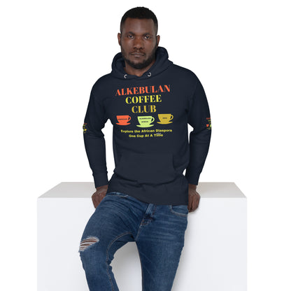 ALKEBULAN COFFEE CLUB LOGO Unisex Hoodie by SobG Designs