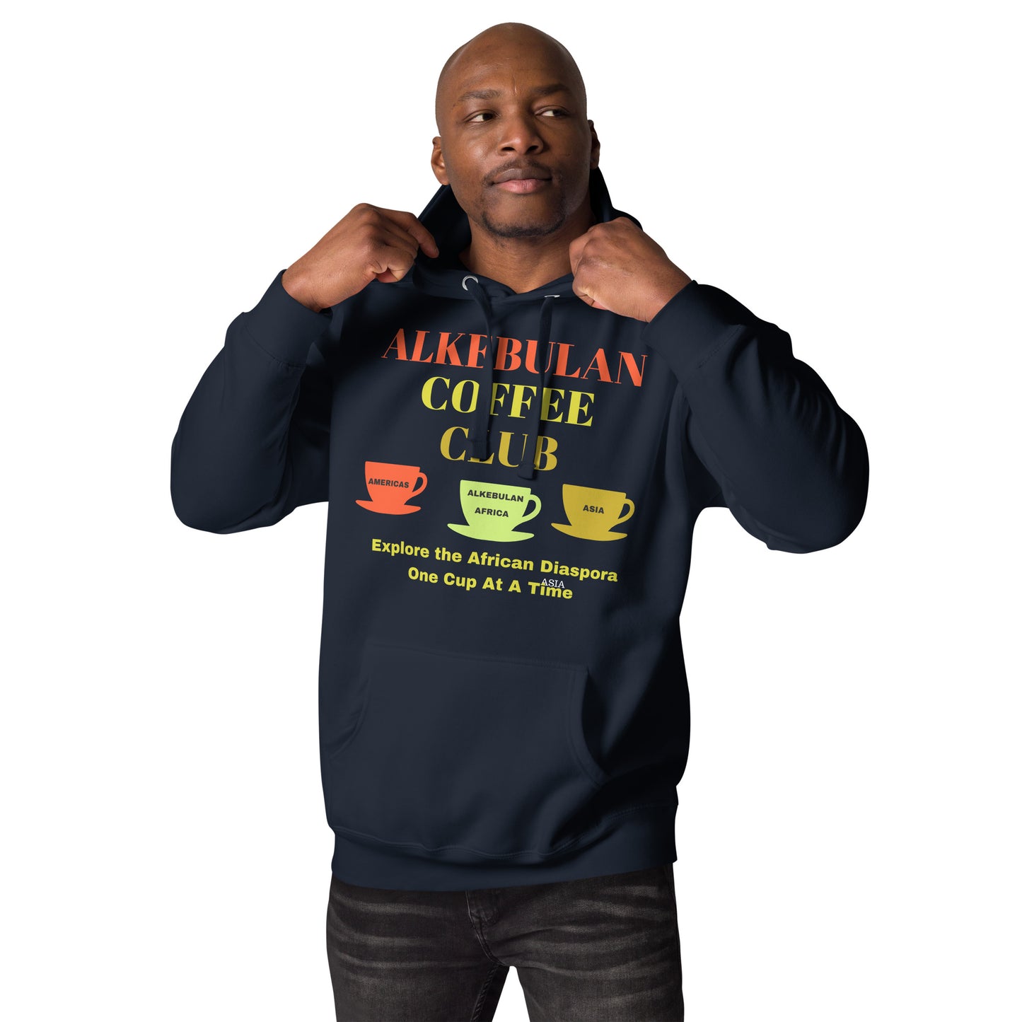 ALKEBULAN COFFEE CLUB LOGO Unisex Hoodie by SobG Designs