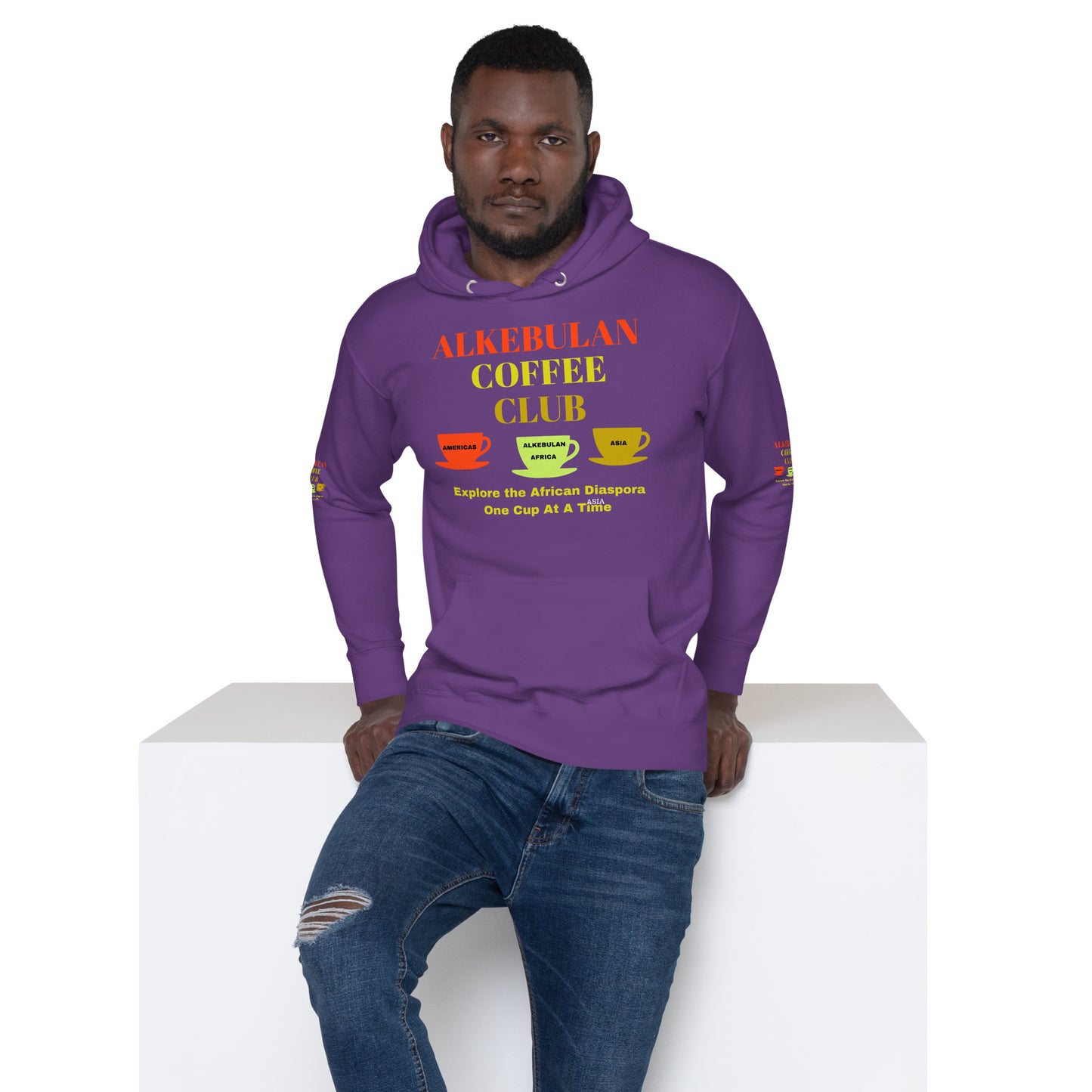 ALKEBULAN COFFEE CLUB LOGO Unisex Hoodie by SobG Designs