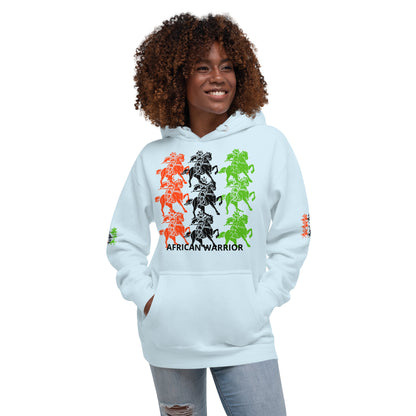AFRICAN WARRIORS Unisex Hoodie by SobG Designs