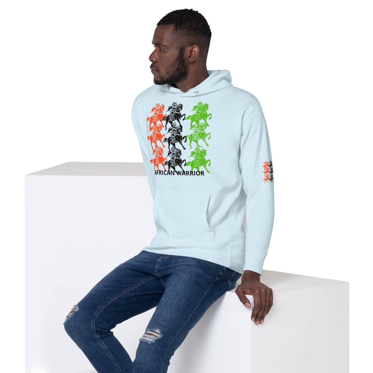 AFRICAN WARRIORS Unisex Hoodie by SobG Designs