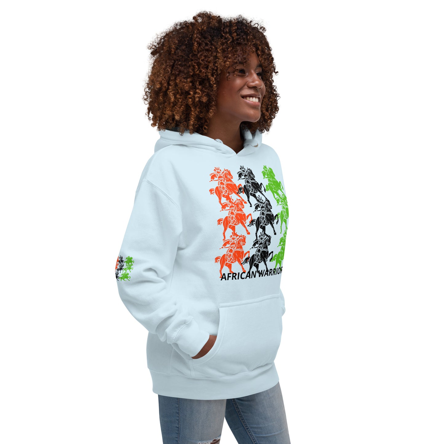 AFRICAN WARRIORS Unisex Hoodie by SobG Designs