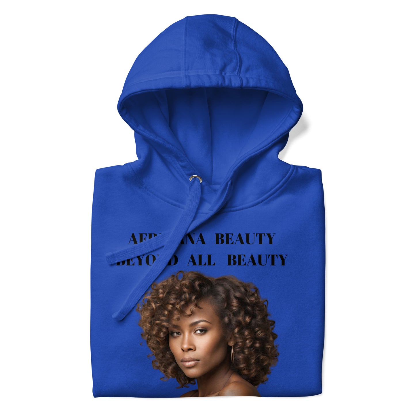 AFRICANA BEAUTY BEYOND ALL BEAUTY Unisex Hoodie by SobG Designs
