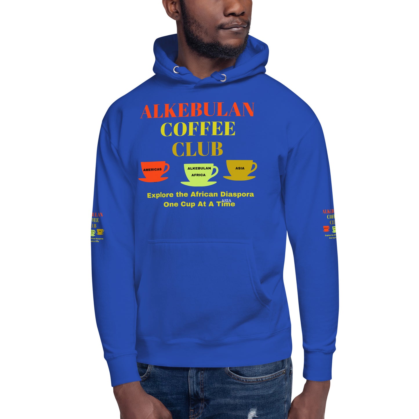 ALKEBULAN COFFEE CLUB LOGO Unisex Hoodie by SobG Designs