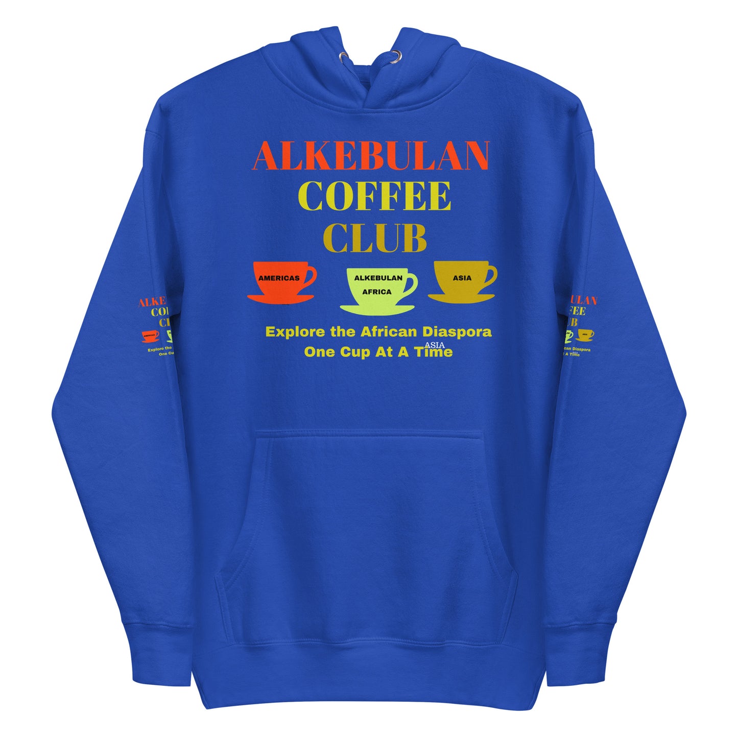 ALKEBULAN COFFEE CLUB LOGO Unisex Hoodie by SobG Designs