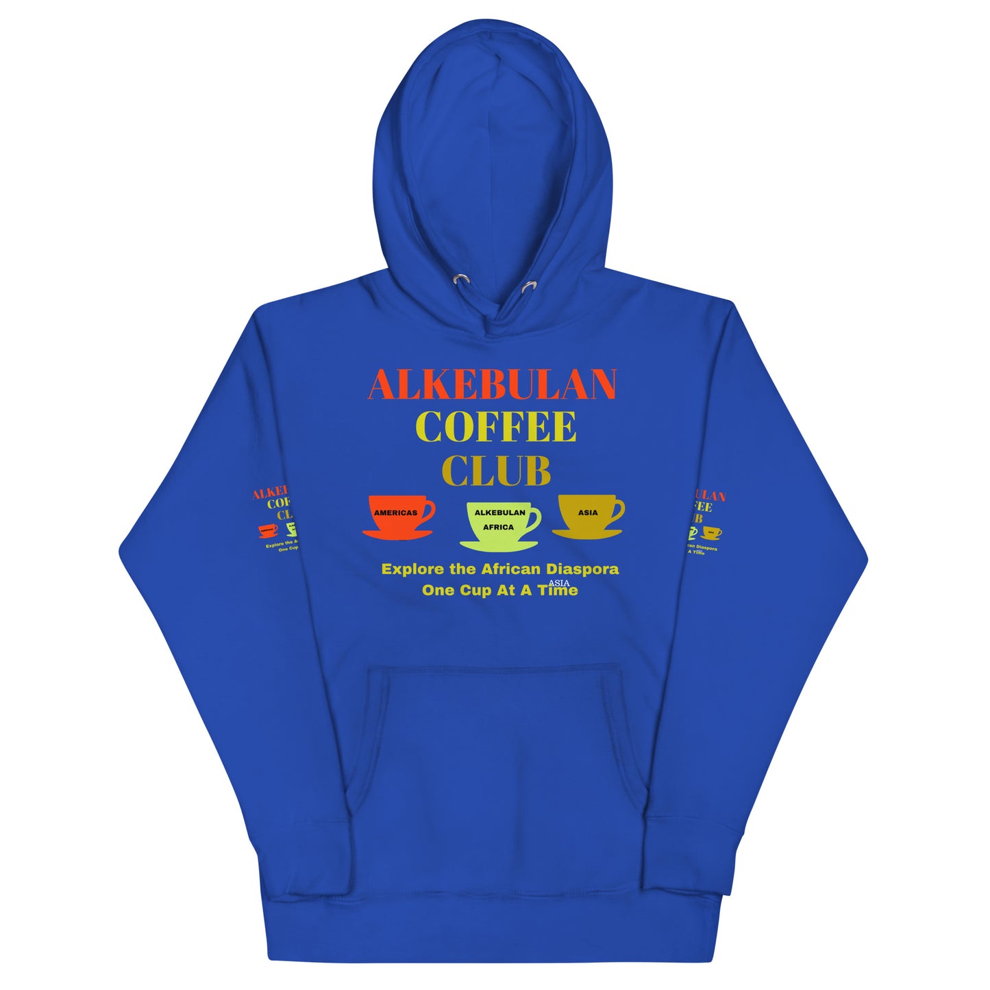 ALKEBULAN COFFEE CLUB LOGO Unisex Hoodie by SobG Designs