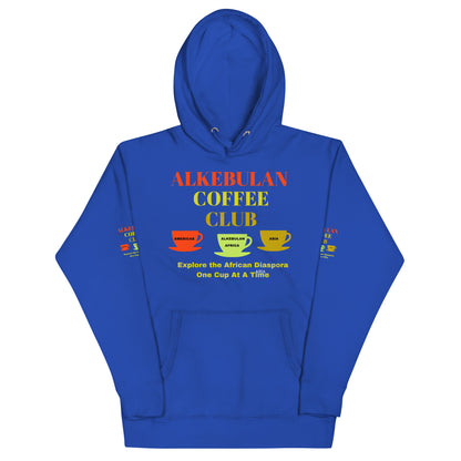 ALKEBULAN COFFEE CLUB LOGO Unisex Hoodie by SobG Designs