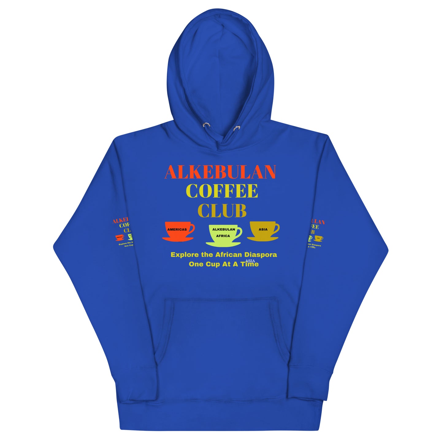 ALKEBULAN COFFEE CLUB LOGO Unisex Hoodie by SobG Designs