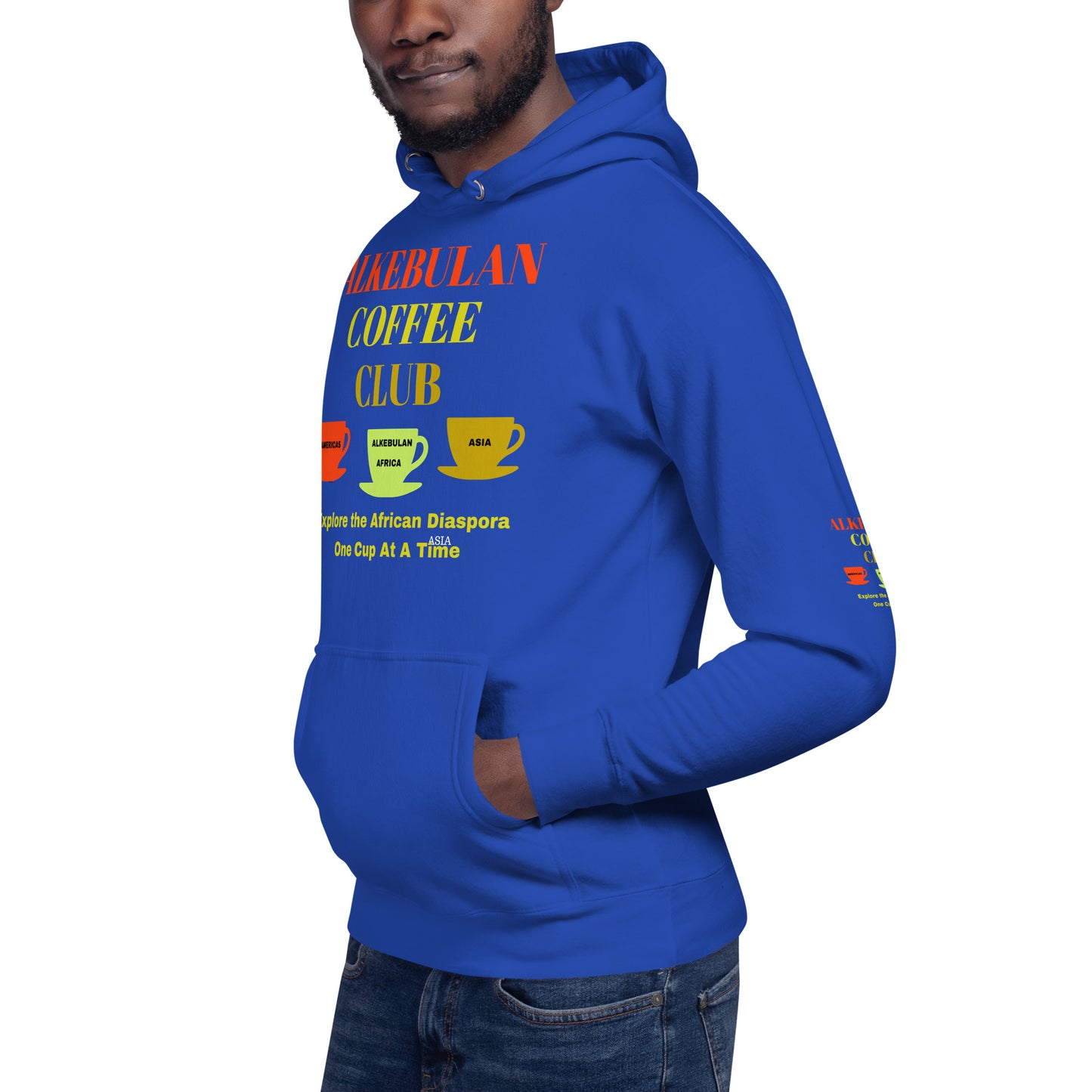 ALKEBULAN COFFEE CLUB LOGO Unisex Hoodie by SobG Designs