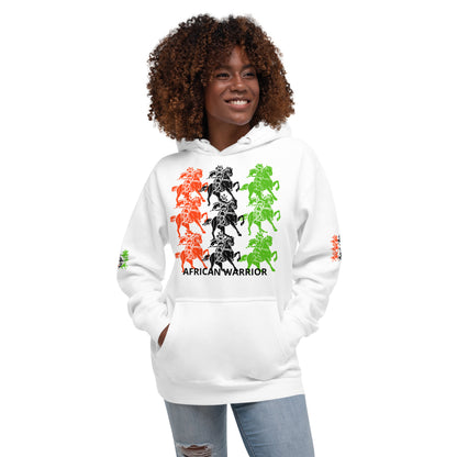 AFRICAN WARRIORS Unisex Hoodie by SobG Designs