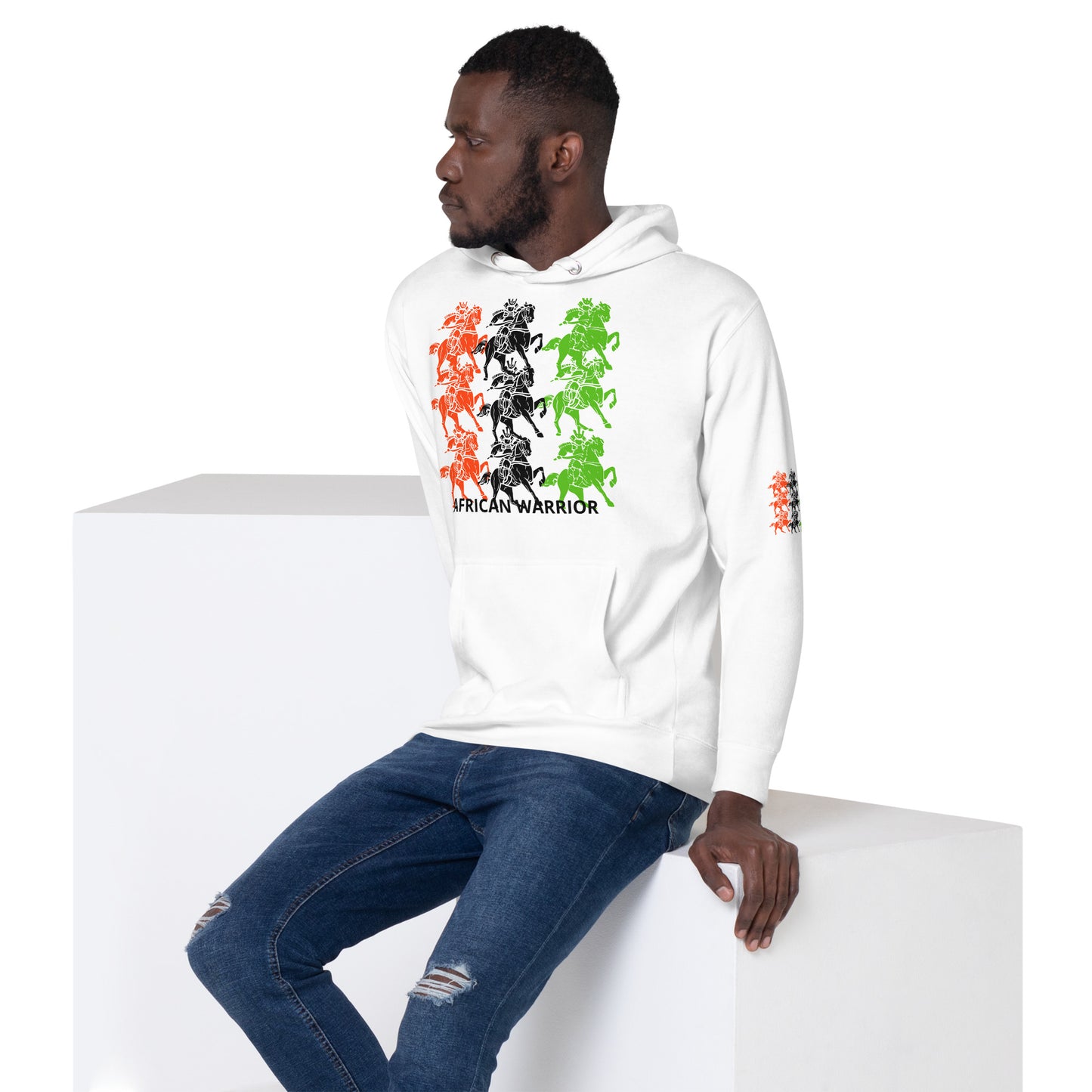 AFRICAN WARRIORS Unisex Hoodie by SobG Designs