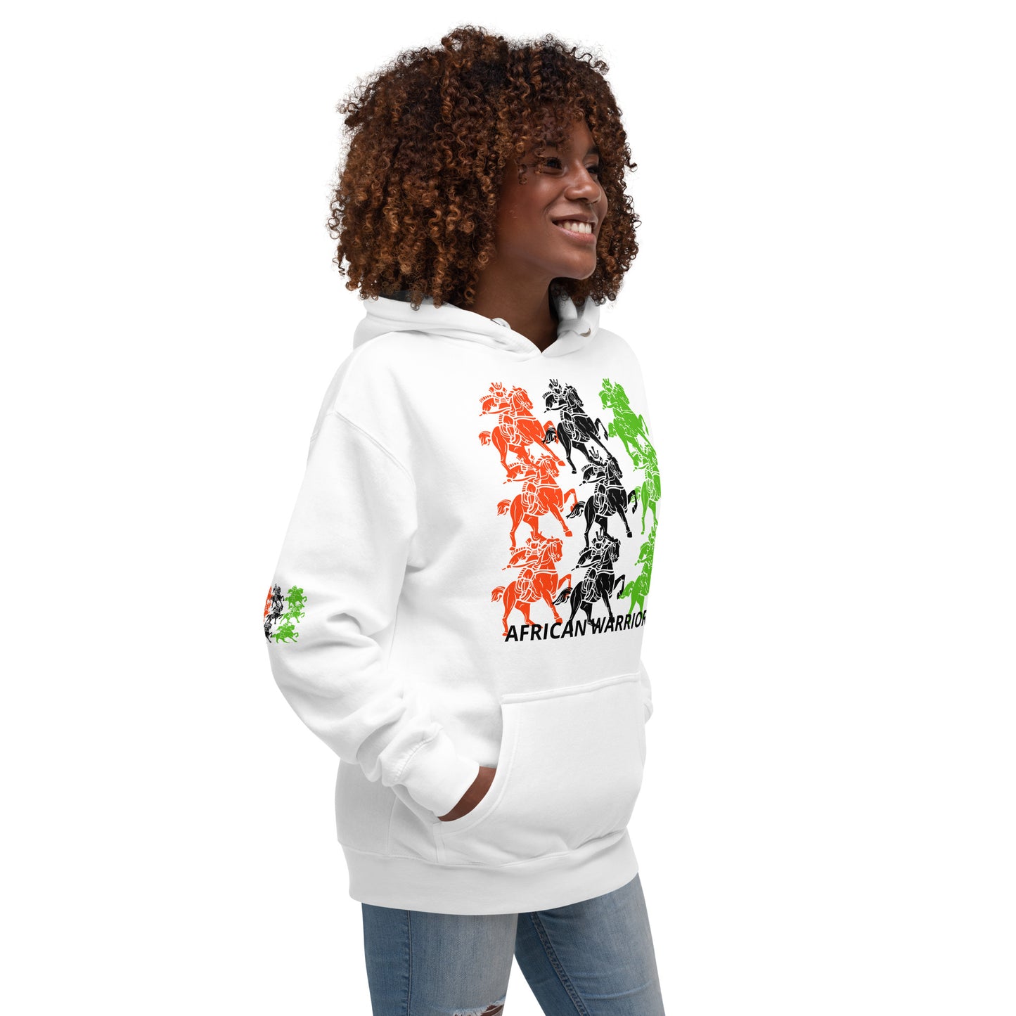 AFRICAN WARRIORS Unisex Hoodie by SobG Designs