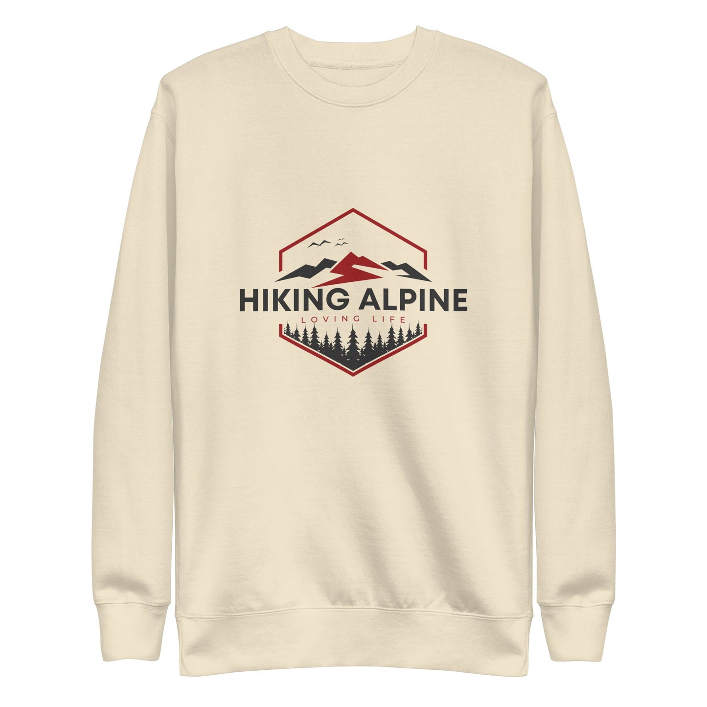 Hiking Alpine Edge Mens Premium Sweatshirt-2
