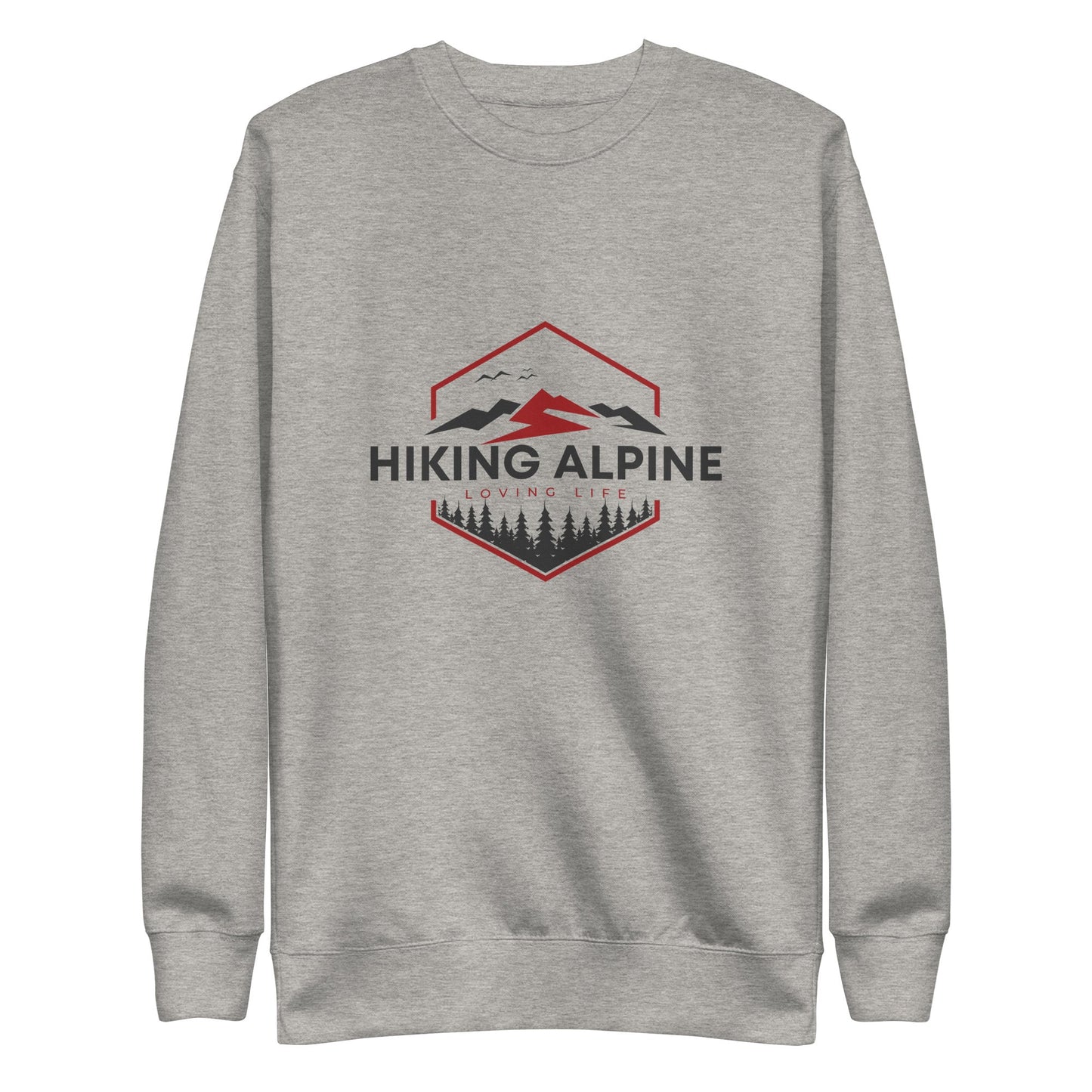Hiking Alpine Edge Mens Premium Sweatshirt-1