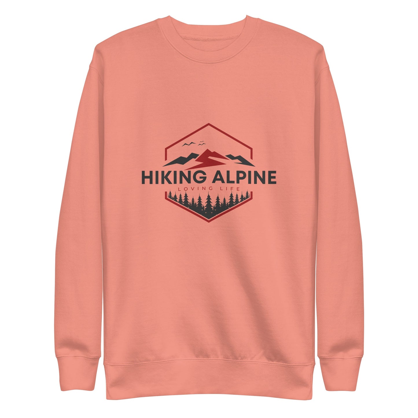 Hiking Alpine Edge Mens Premium Sweatshirt-0