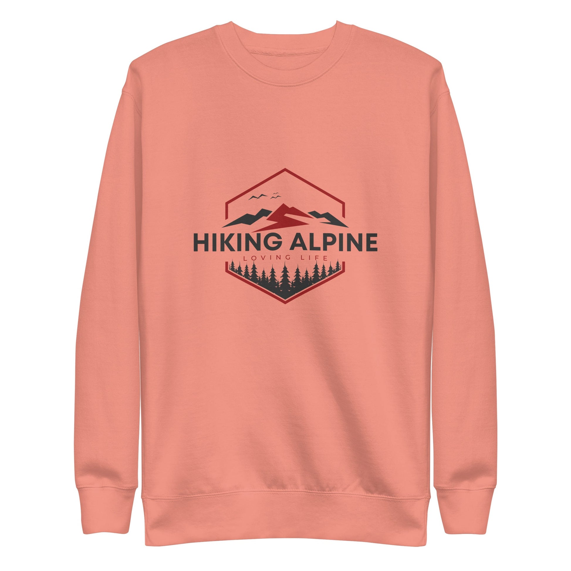 Hiking Alpine Edge Mens Premium Sweatshirt-0