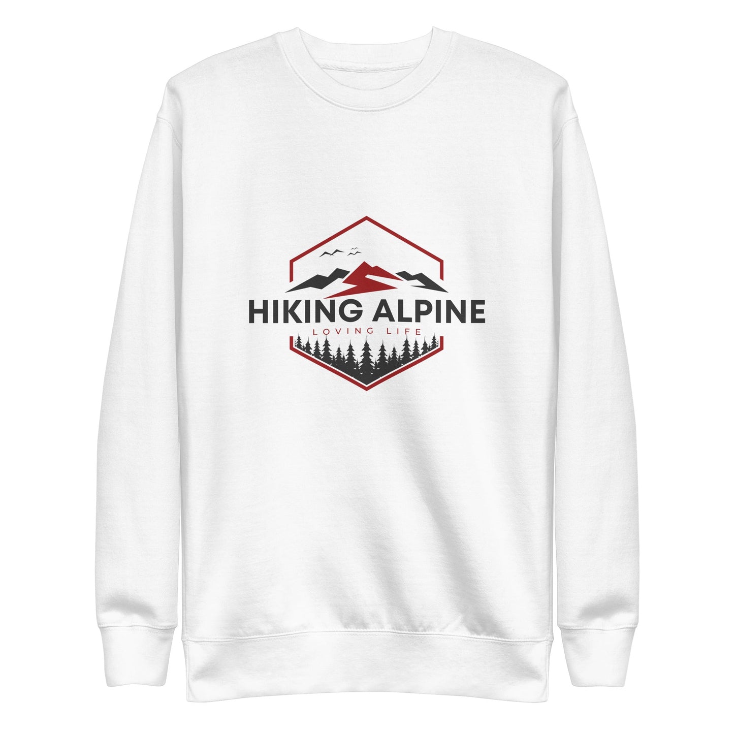 Hiking Alpine Edge Mens Premium Sweatshirt-3