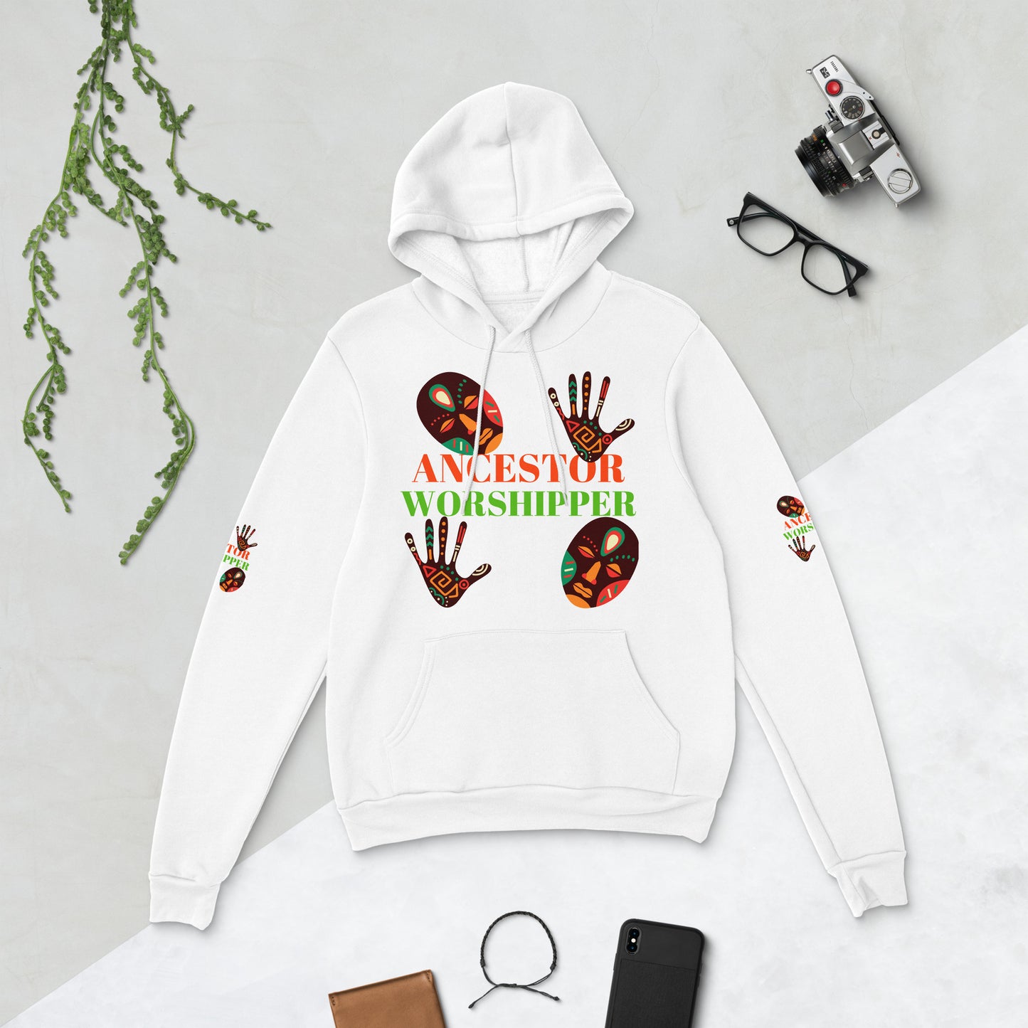 ANCESTOR WORSHIPPER Unisex Hoodie by SobG Designs