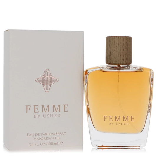 Usher Femme Perfume - 3.4 oz Eau De Parfum Spray