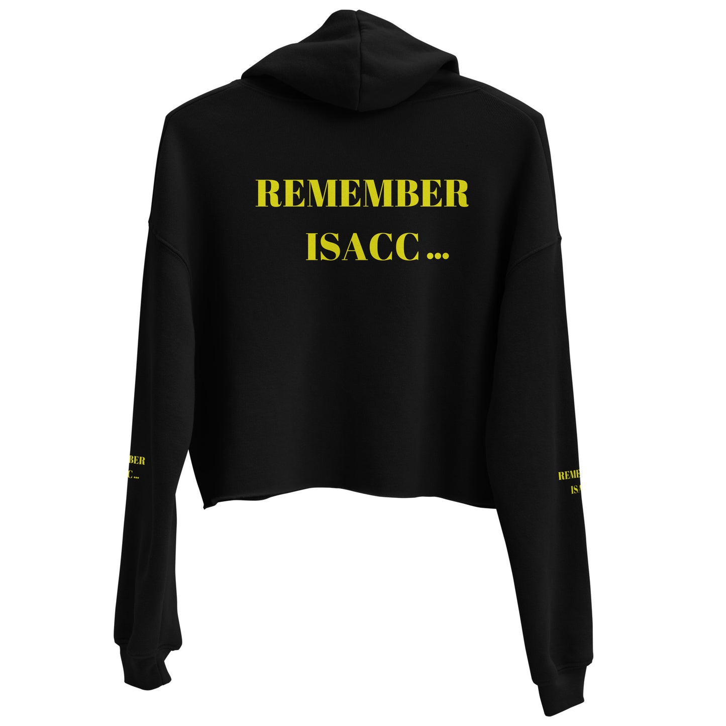 REMBER ISACC... Crop Hoodie by SobG Designs